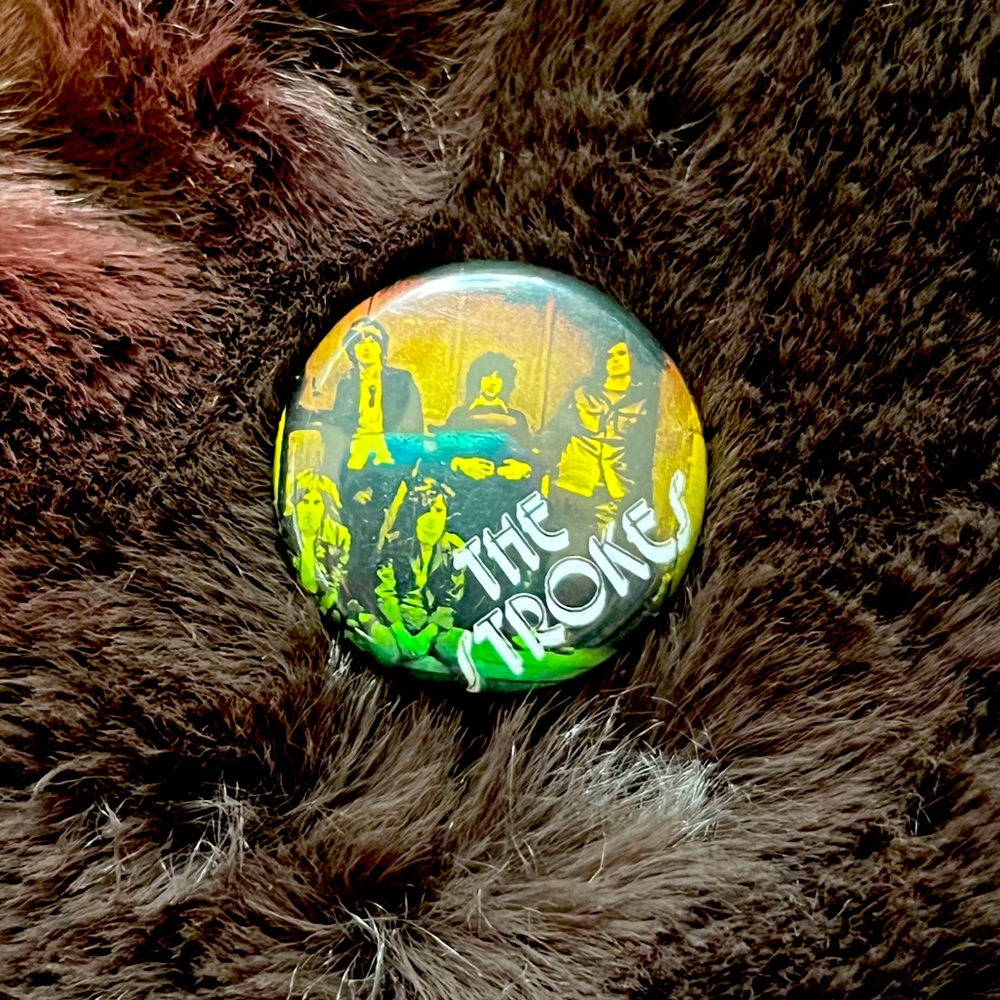 The Strokes vintage pin